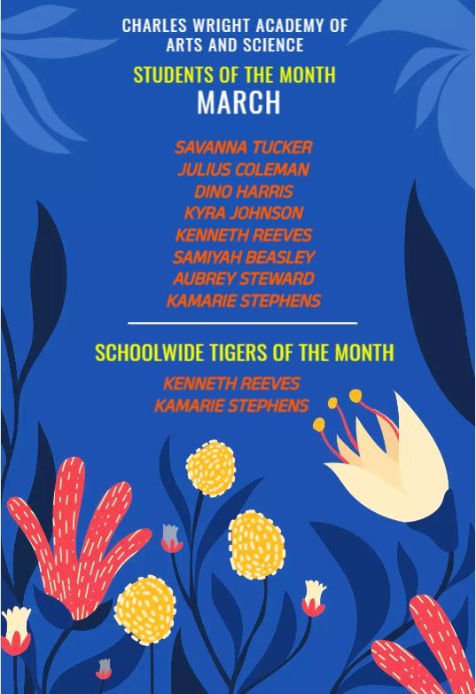  student of month